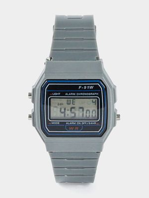 Boy's Grey Digital Watch