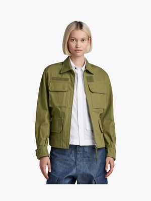 G-Star Women's Blouson Green Jacket