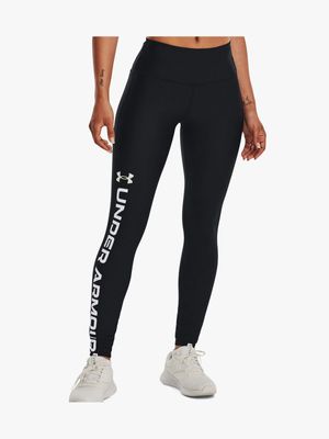Women's Under Armour Black Branded Tights