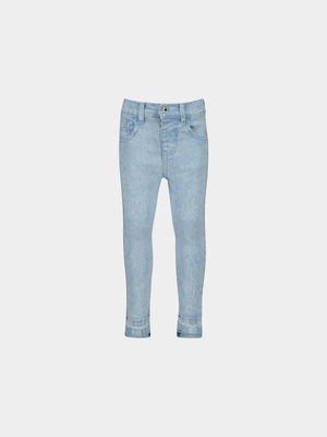 Younger Girl's Ice Blue Wash Jeans