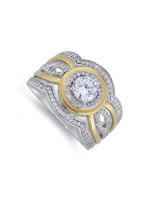 Sterling Silver Jolene Dress Ring