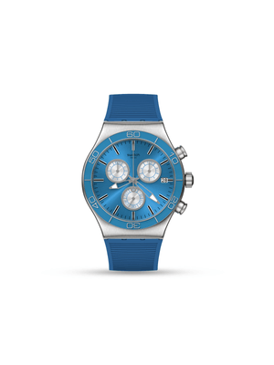Swatch Blue Is All Chronograph Stainless Steel & Resin watch