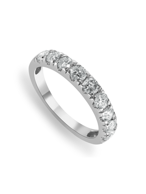 White Gold 1ct Lab Grown Diamond Anniversary Ring