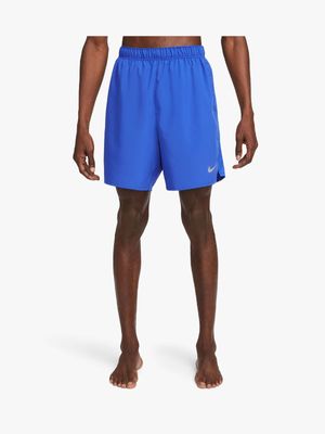 Mens Nike Dri-Fit Challenger 7 Inch Unlined Blue Shorts