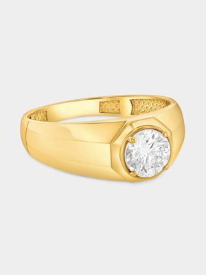 Yellow Gold 1.00ct Lab Grown Diamond Solitaire Ring