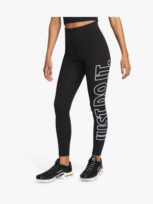 Women's Nike Graphic Black Tights