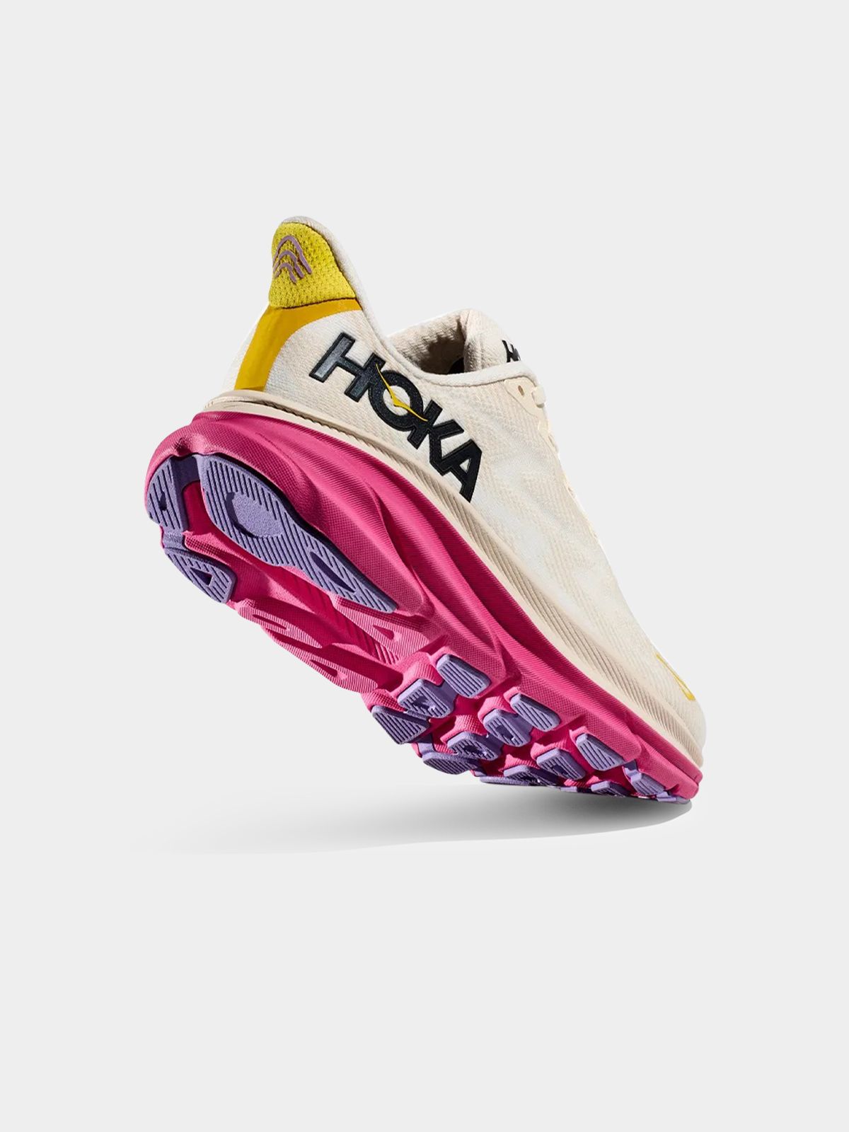 Women's Hoka Clifton 9 Eggnog Running Shoes