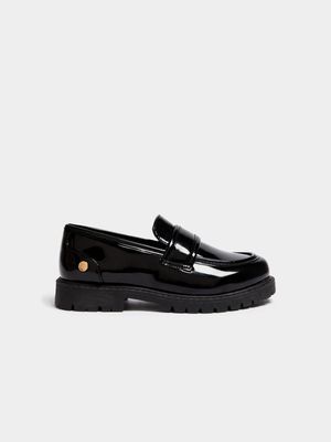 Girls Patent Loafers