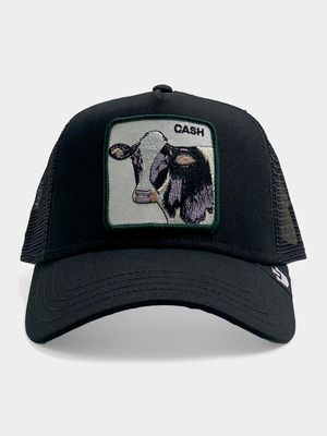 Men's Goorin Black Cash Cow Trucker Cap