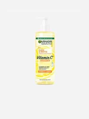 Garnier Even & Matte Vitamin C Cleansing Face Wash Gel 400ml