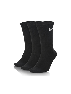Nike 3-Pack Crew Black Socks