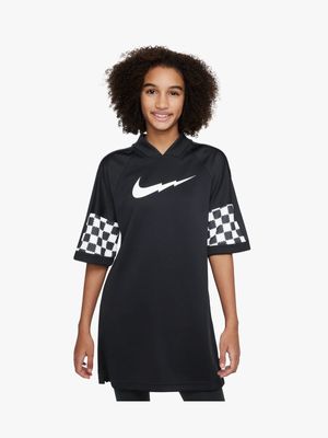 Nike Kids Youth Dri-FIT Football Black Jersey Tunic