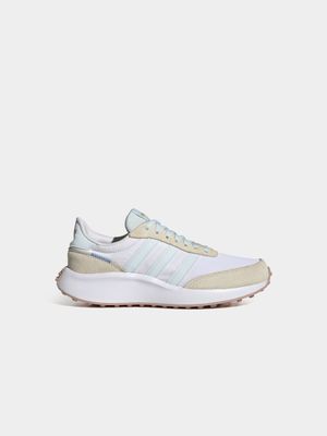 adidas Originals Women's Run 70s White/Blue Sneaker