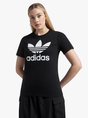 adidas Originals Women's Black T-Shirt