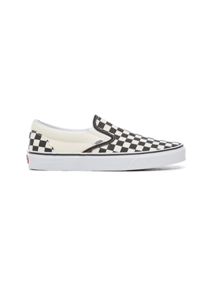 Vans Junior Checker Board Slip On Black/White Sneaker