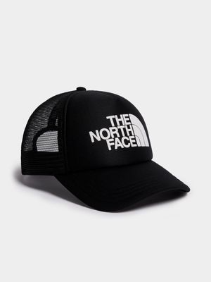 The North Face Logo Trucker Black/White Cap