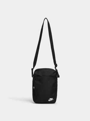 Nike Unisex Heritage Cross-Body Black Bag