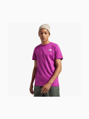 The North Face Men's Redbox Purple T-Shirt