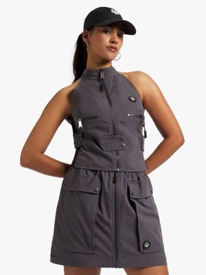 Anatomy Women's Grey Utility Vest