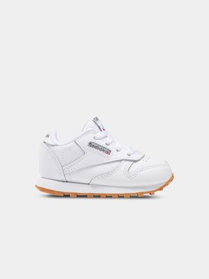 Reebok Toddlers Classic Leather White Sneaker