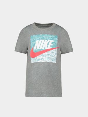 Nike Boys Futura Grey T-shirt