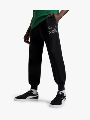 Puma Men's Classics Black Sweatpants