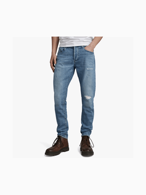 G-Star Men's 3301 Slim Light Blue Jeans