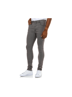 Redbat Men's Grey Super Skinny Jeans