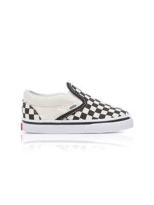 Vans Toddlers Checkerboard Slip-On Black/White Sneaker