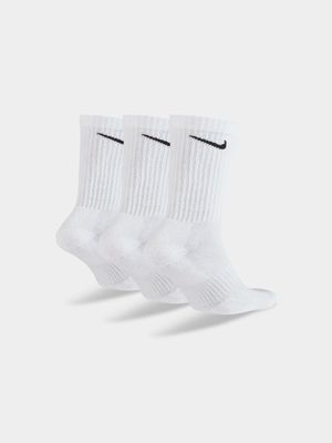 Nike Everyday Cushioned White/Black Socks