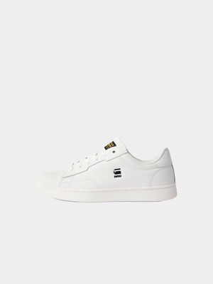 G-Star Women’s White Cadet Leather Sneakers
