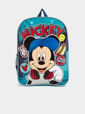 Jet Unisex Mickey Tod Polyester School Bag Multicolour