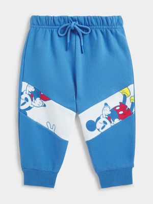 Jet Toddler Boys Blue Mickey Active Shorts
