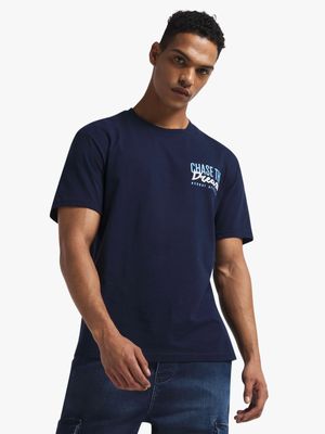 Redbat Athletics Men's Navy T-Shirt
