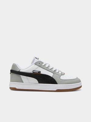 Puma Men's Caven White/Black/Grey Sneaker