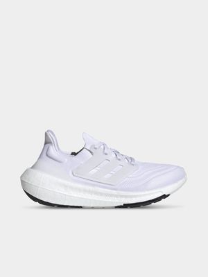 Womens adidas Ultraboost Light White Running Shoes