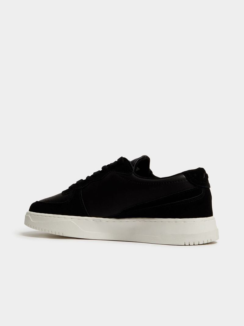 Mens Le Coq Sportif Pallice Black/White Sneakers - Bash.com