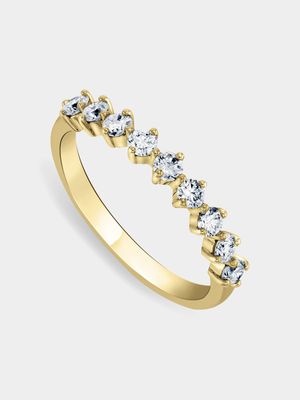 Yellow Gold 0.50ct Diamond Forever Direction Eternity Ring