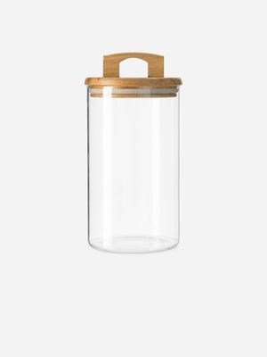 Simply Stored Container With Acacia Lid 1.8L