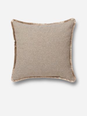 Scatter Cushion Flax Texture Natural 55x55