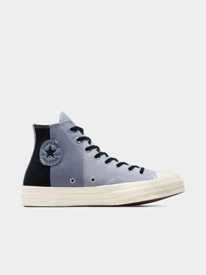 Converse Men's Chuck 70 Patchwork Blue/Black Sneaker