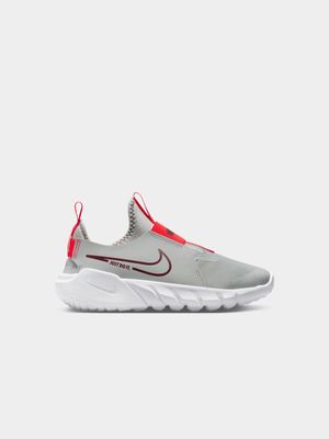 Junior Grade-School Nike Flex Runner 2 Grey/Red/White Shoes