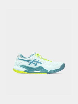Women's Asics Gel-Resolution 9 Soothing Sea Green Court Shoes