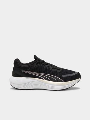 Mens Puma Scend Pro Black/Grey Running Shoes