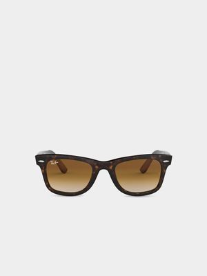 Men's Ray-Ban Brown Wayfarer Sunglasses