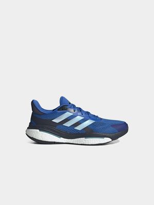 Mens adidas Solarcontrol 2.0 Blue/Grey Running Shoes