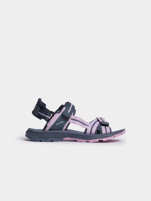 Womens Hi-Tec Sierra Flintstone/Lilac Snow Sandals