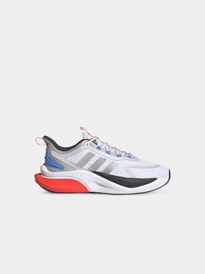 Mens adidas Alphabounce White/Blue/Red Training Shoes