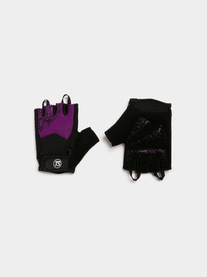 TS Pro-Grip Purple Fitness Gloves