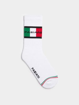 Men's Fabiani Italian Flag Shaft Socks